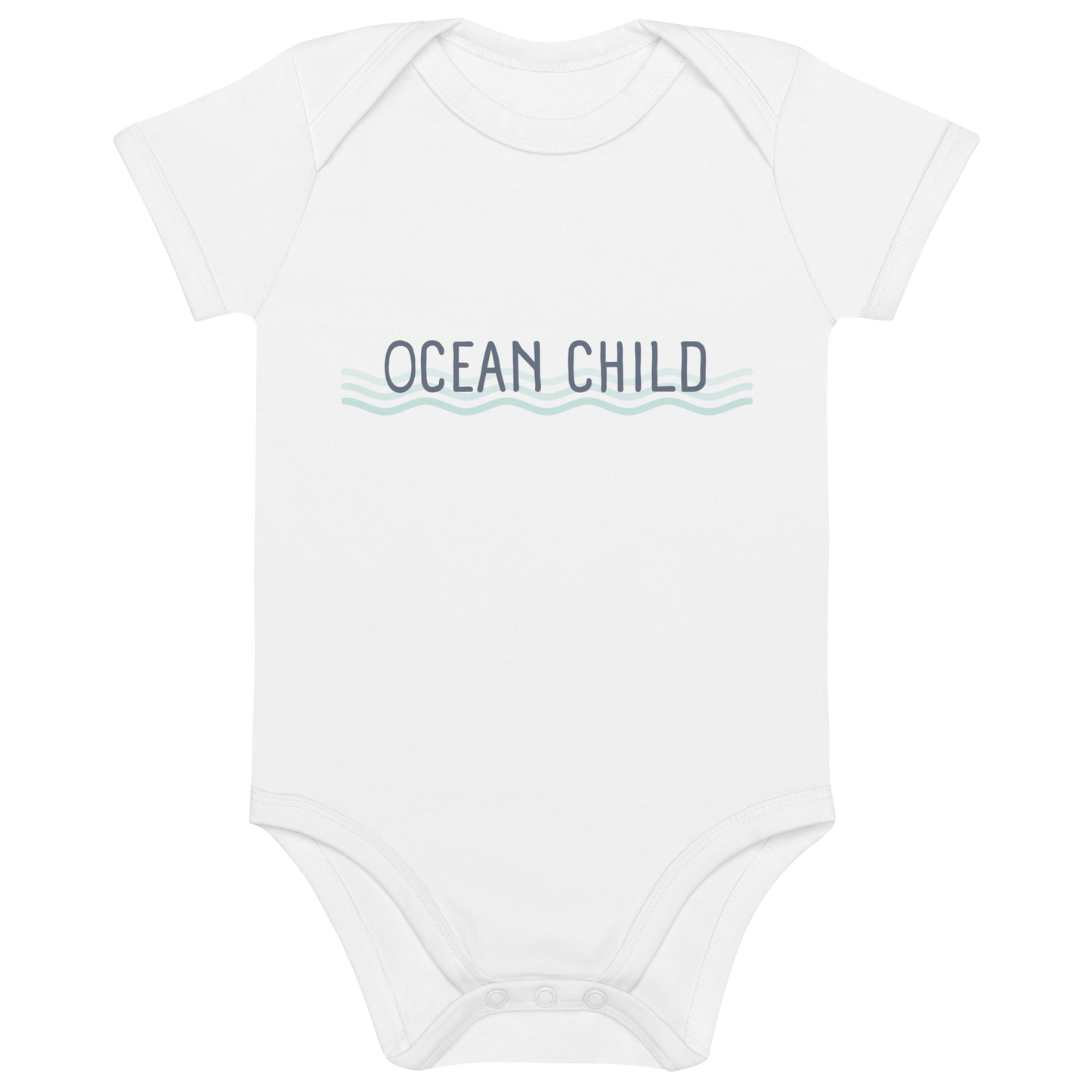 Ocean Child Organic cotton baby bodysuit