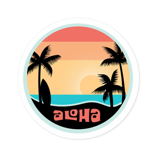 Aloha Sticker