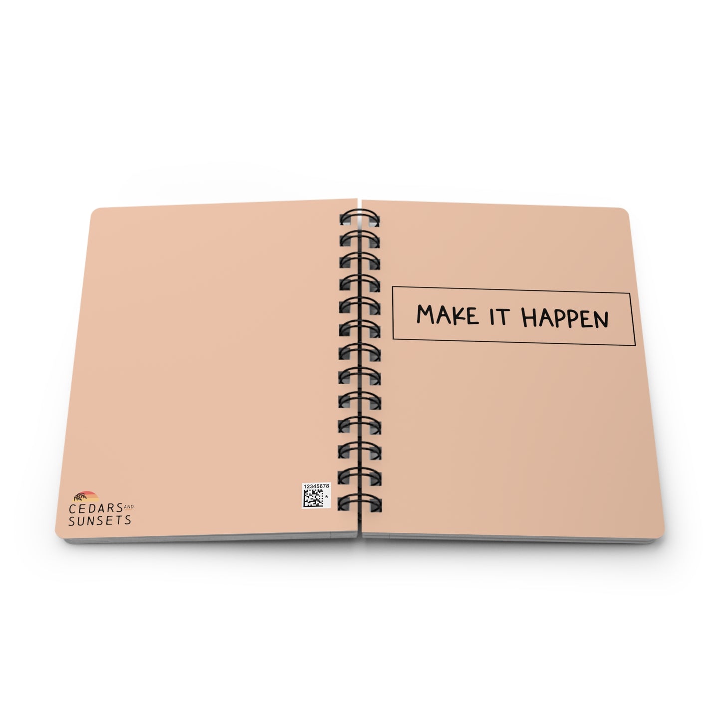 Make it Happen Spiral Bound Journal