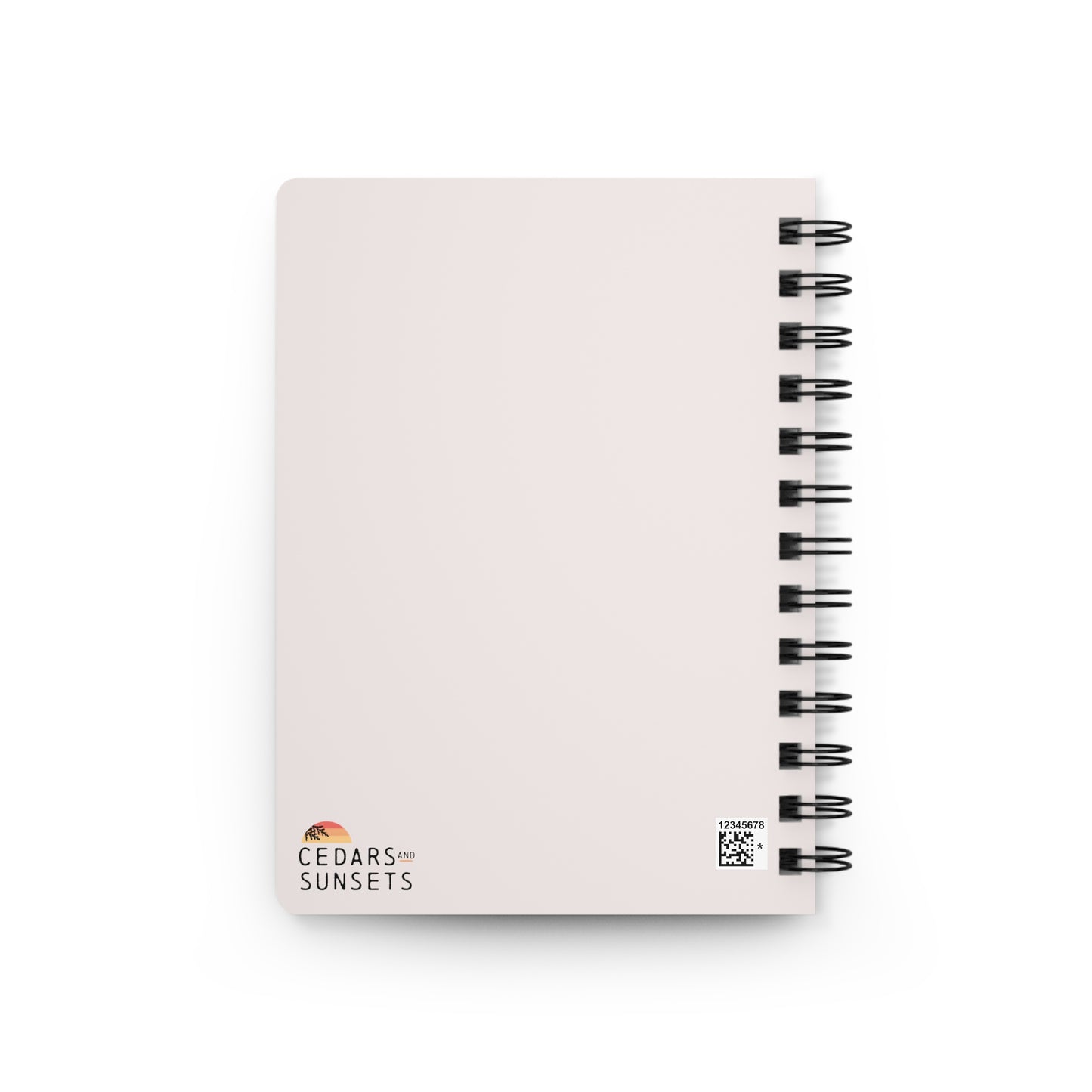 Believe in your Beautiful Self Spiral Bound Journal