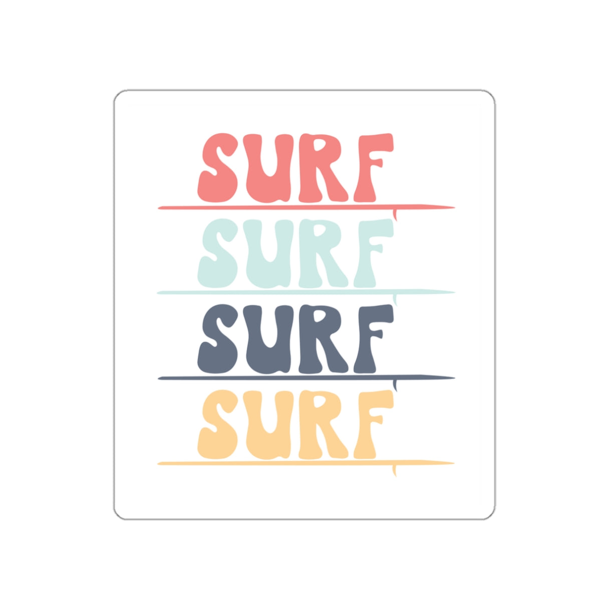 SS Surf Sticker