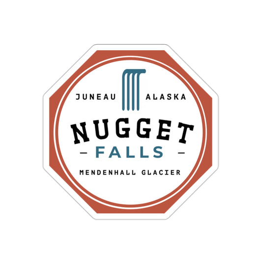 Nugget Falls Sticker