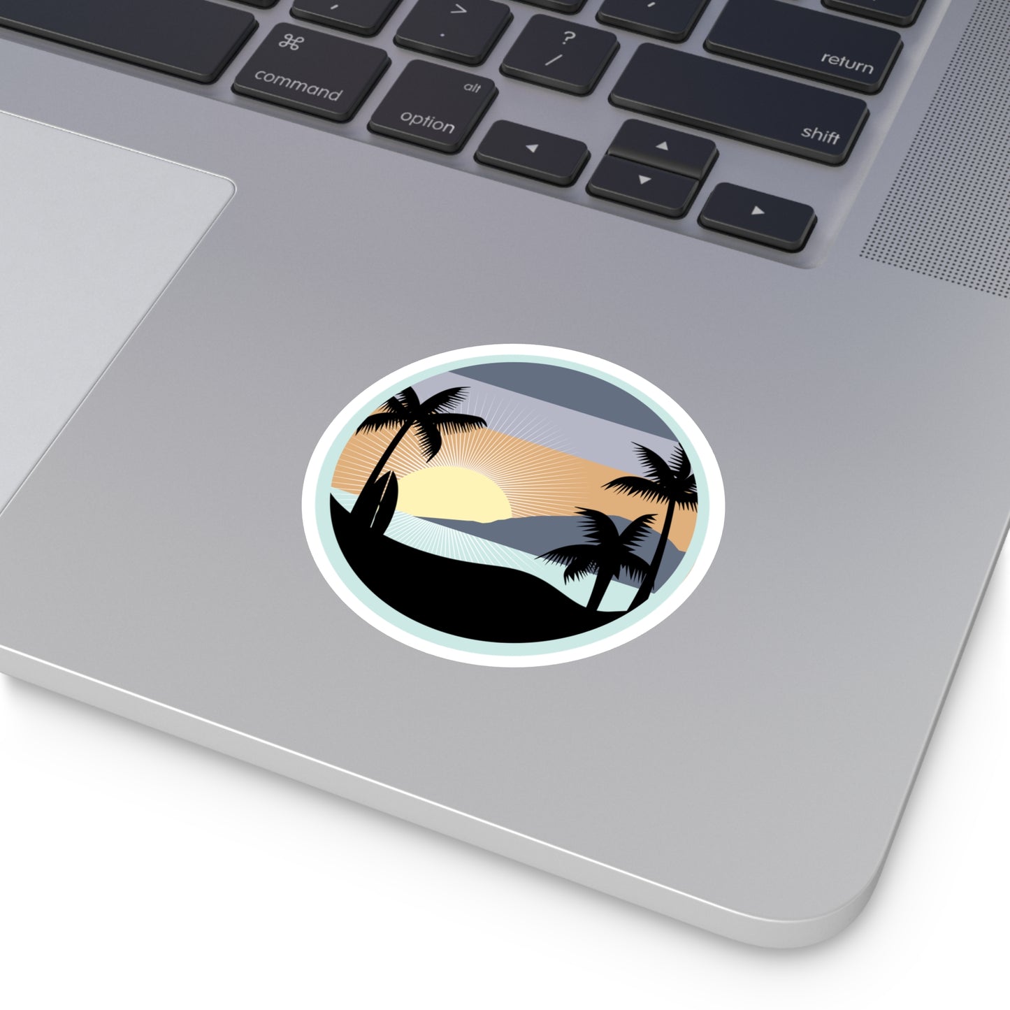 Tropical Sunset Sticker