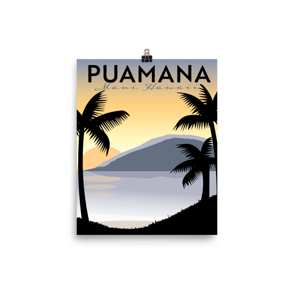 Puamana Art Print Poster