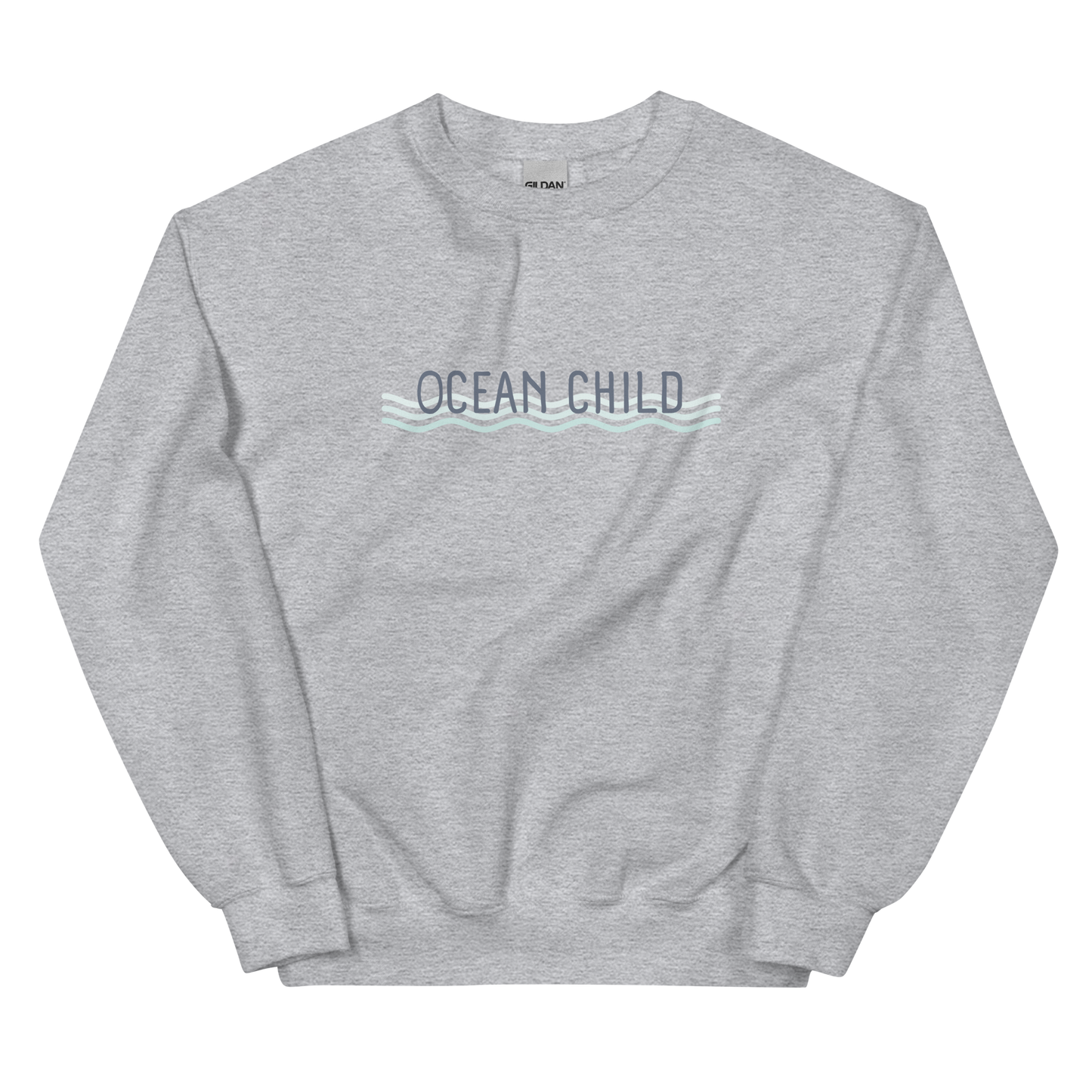 Ocean Child Unisex Crewneck Graphic Sweatshirt