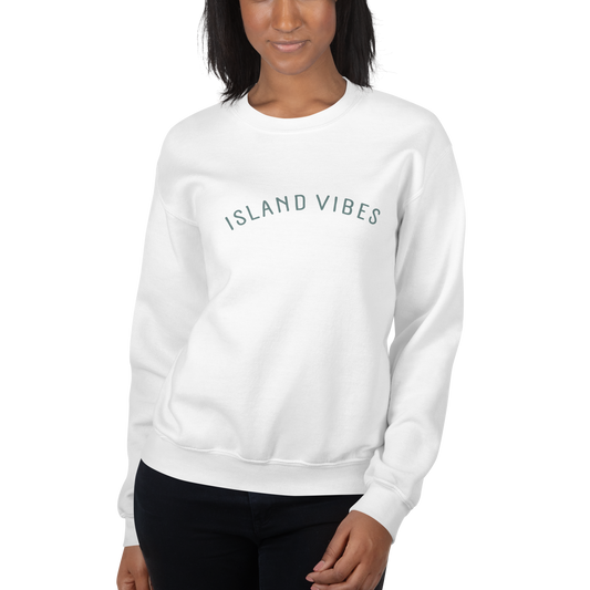 Island Vibes Unisex Crewneck Graphic Sweatshirt