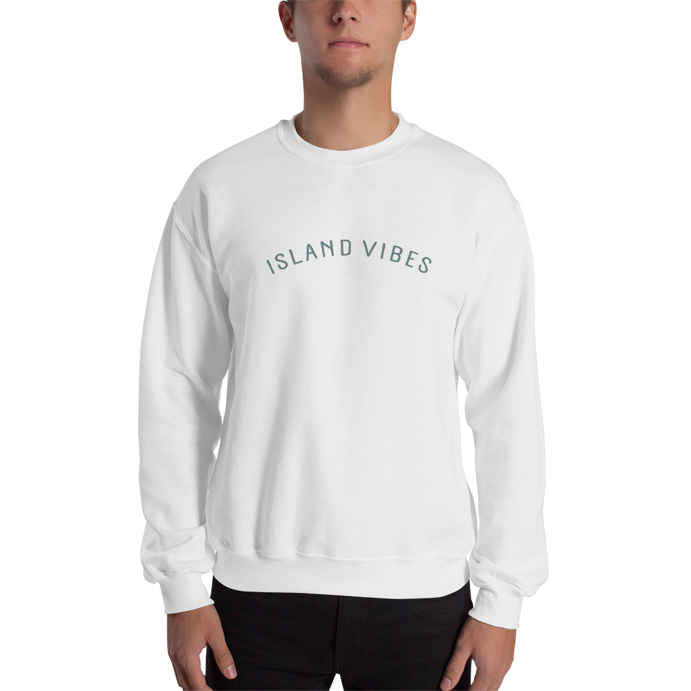 Island Vibes Unisex Crewneck Graphic Sweatshirt