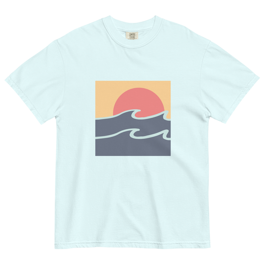 SS Ocean Unisex garment-dyed heavyweight graphic t-shirt