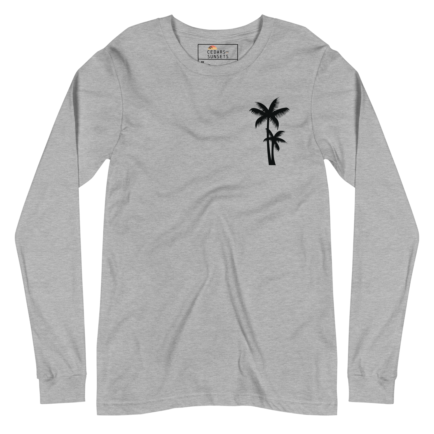 Puamana Sunset Unisex Long Sleeve Graphic Tee