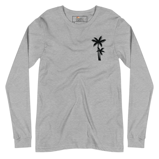 Puamana Sunset Unisex Long Sleeve Graphic Tee