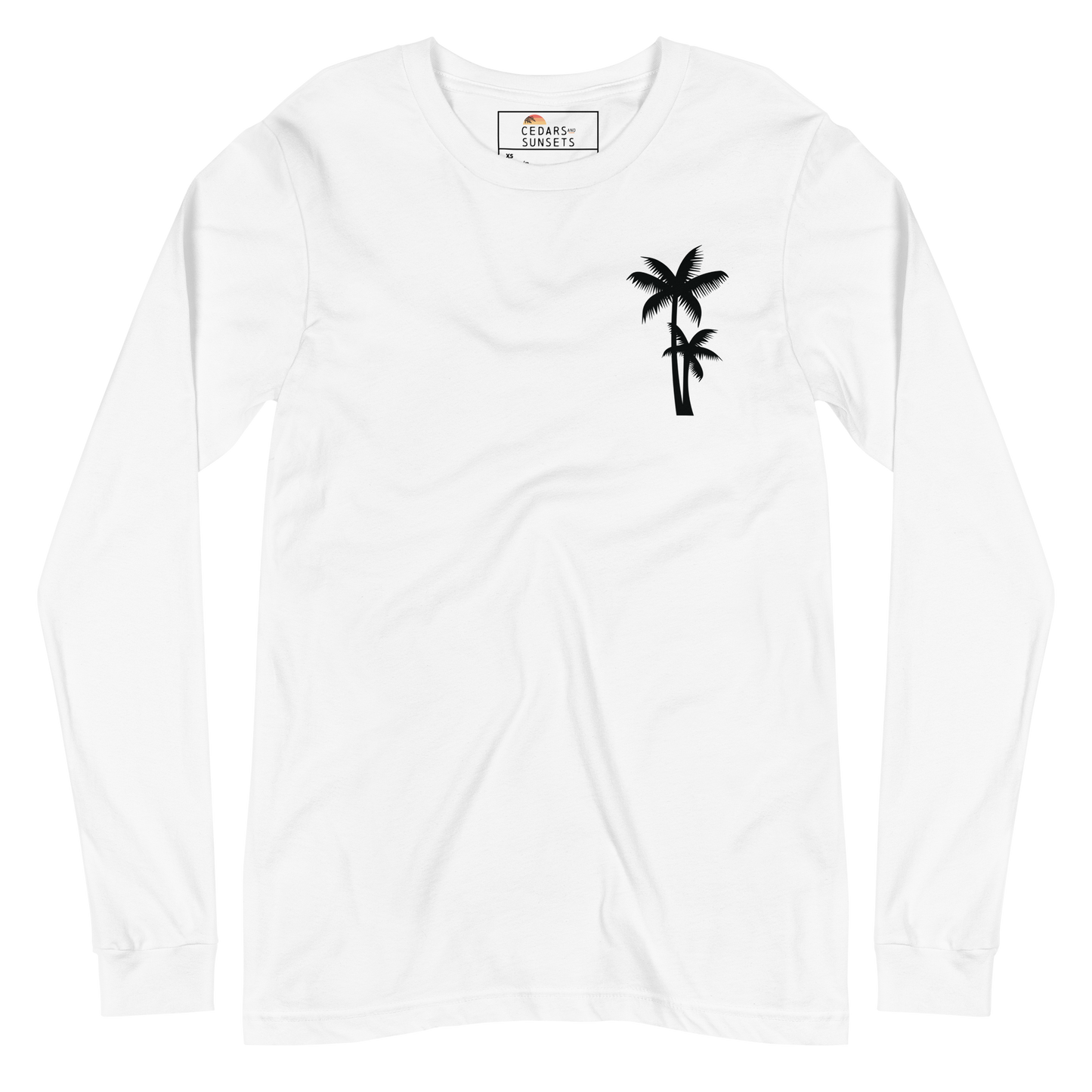 Puamana Sunset Unisex Long Sleeve Graphic Tee