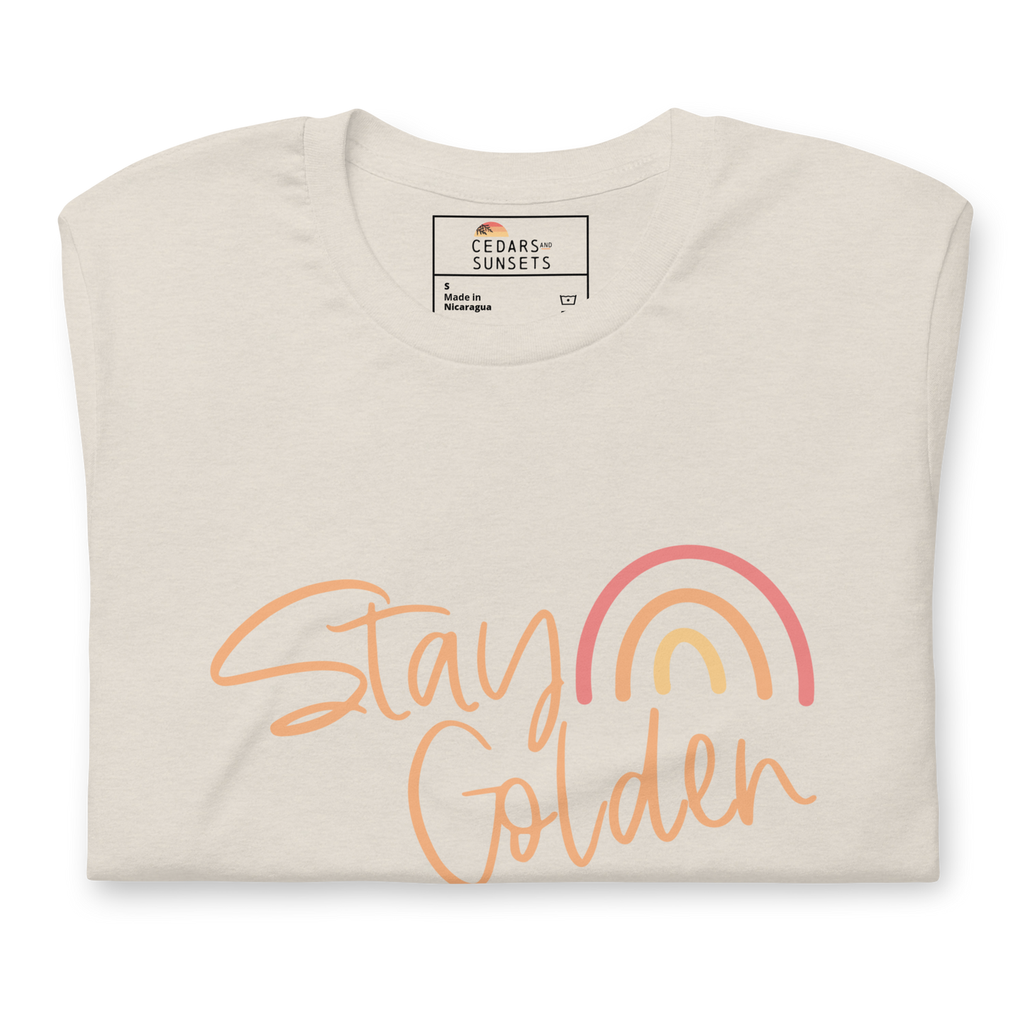 Stay Golden Unisex Graphic T-shirt