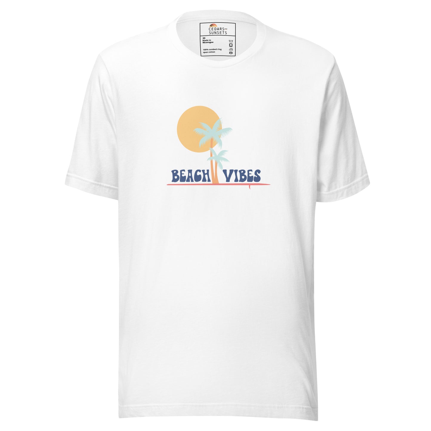 Beach Vibes Unisex Graphic Tee