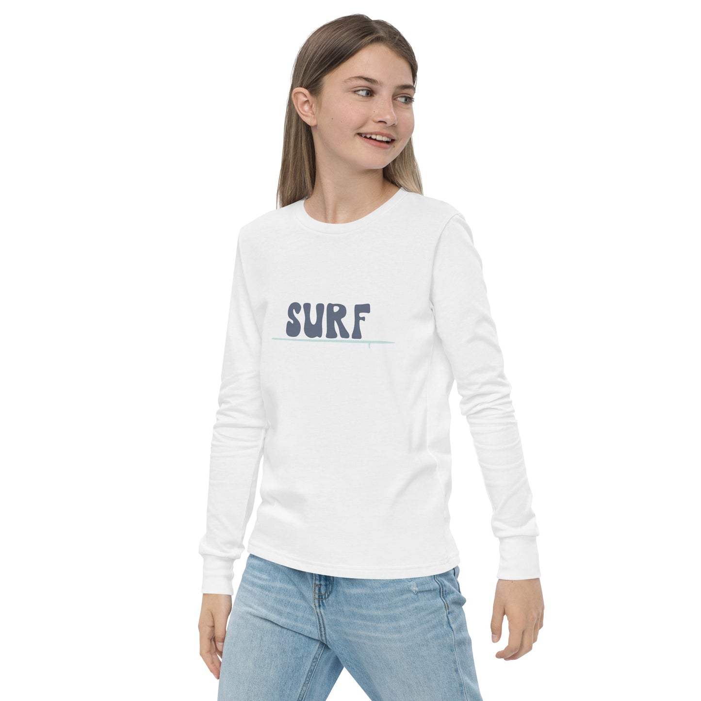 SS Surfboard Youth Long Sleeve Graphic Tee