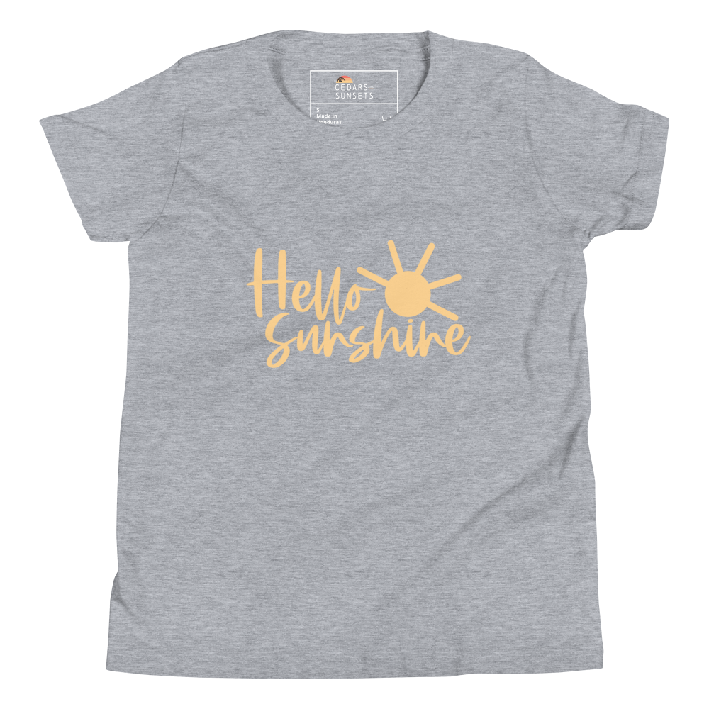 Hello Sunshine Youth Graphic Tee