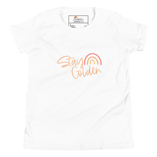 Stay Golden Youth Graphic Tee