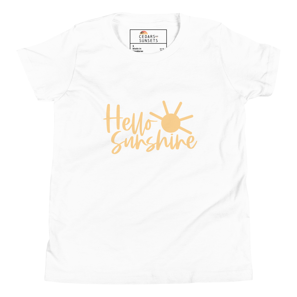 Hello Sunshine Youth Graphic Tee