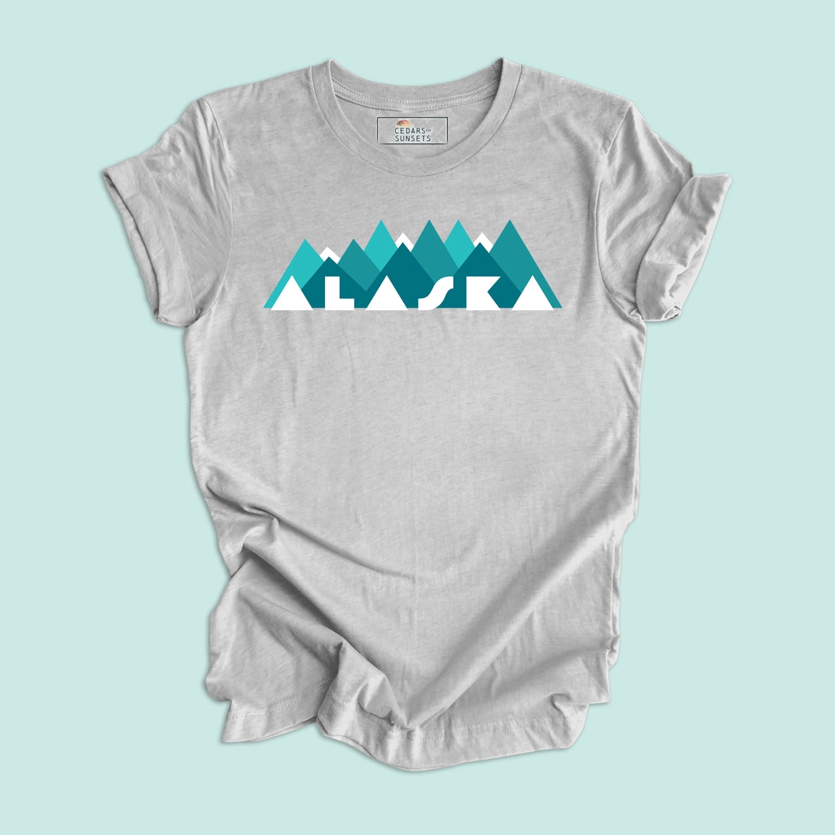 Alaska Mountains Unisex Graphic Tee