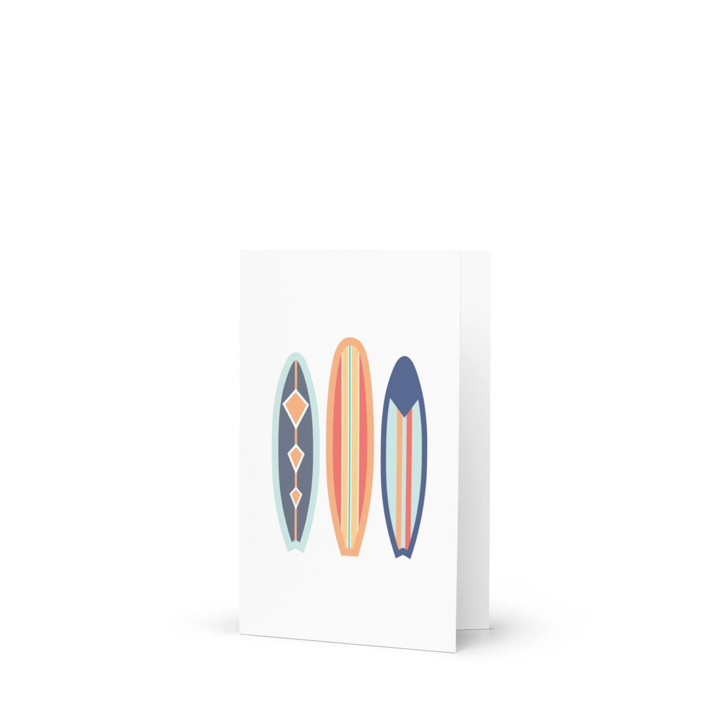 Surf Board Greeting Card