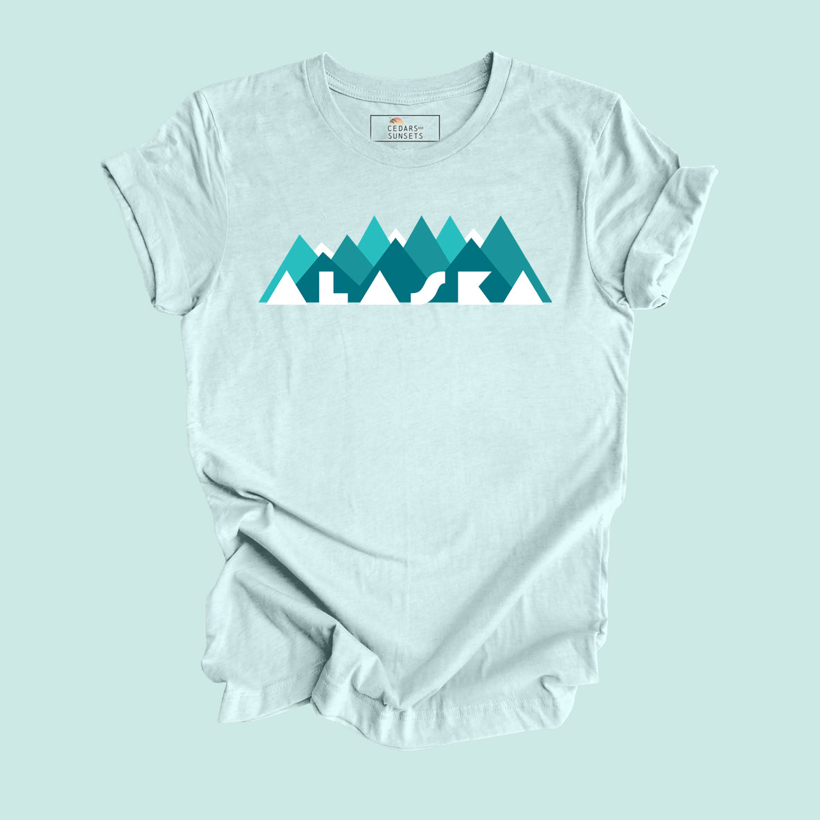 Alaska Mountains Unisex Graphic Tee