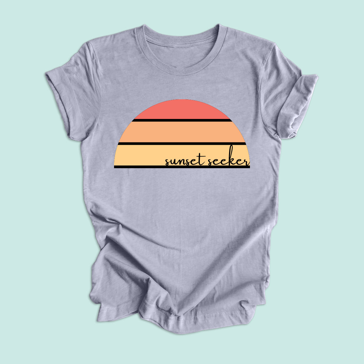 Sunset Seeker Unisex Graphic Tee