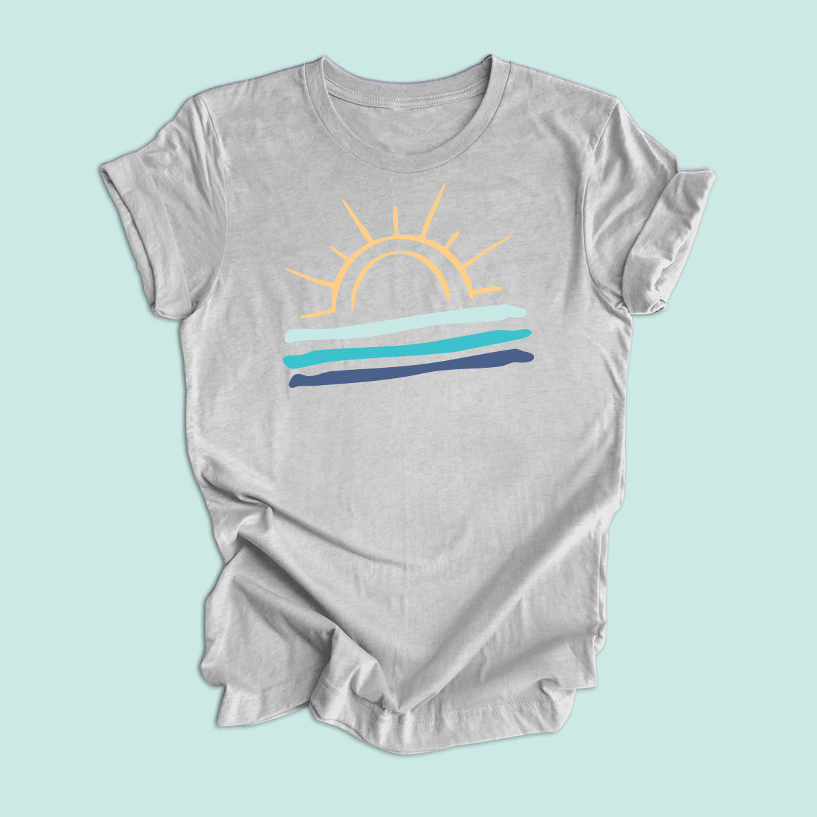 Setting Sun Unisex Graphic Tee