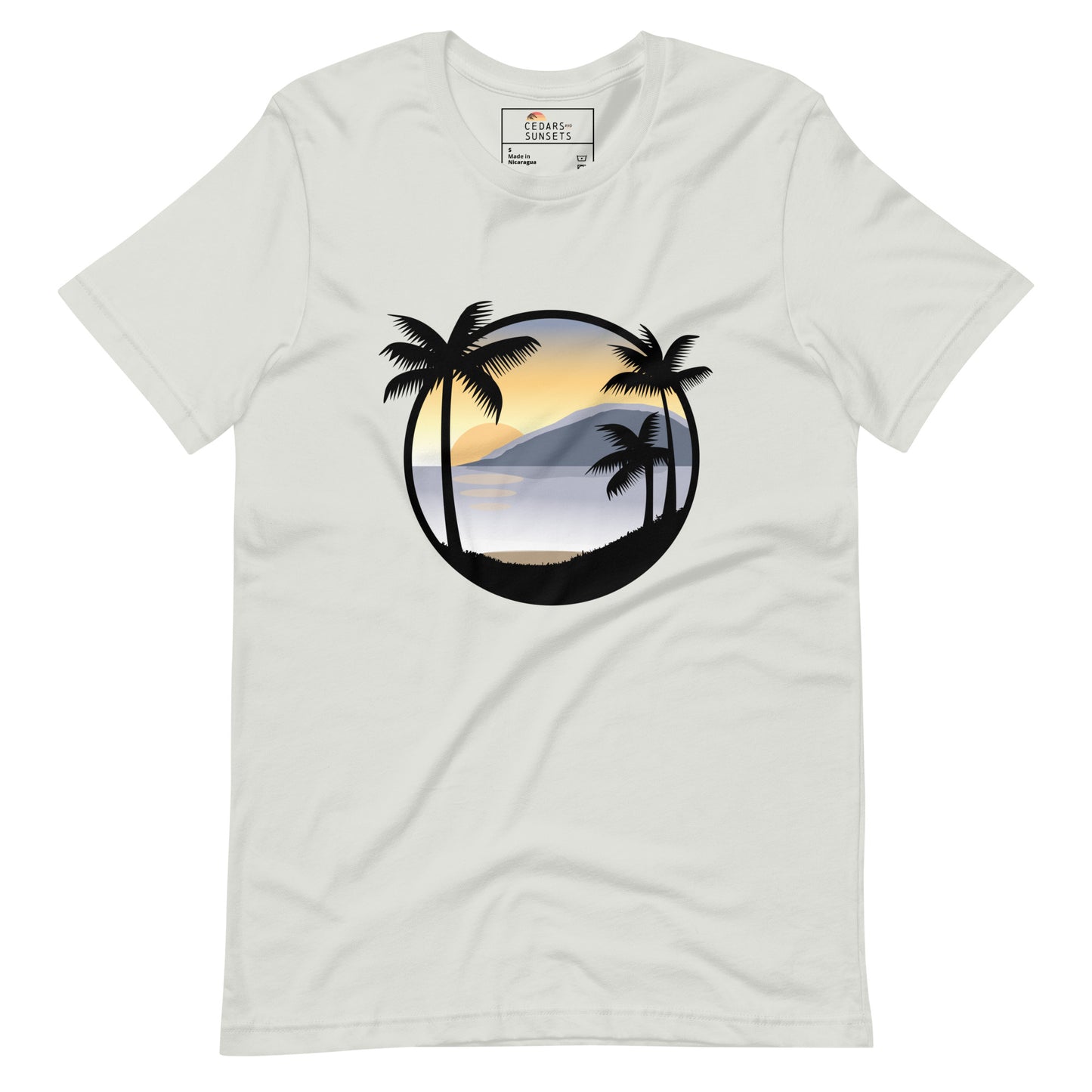 Island Sunset Unisex Graphic Tee