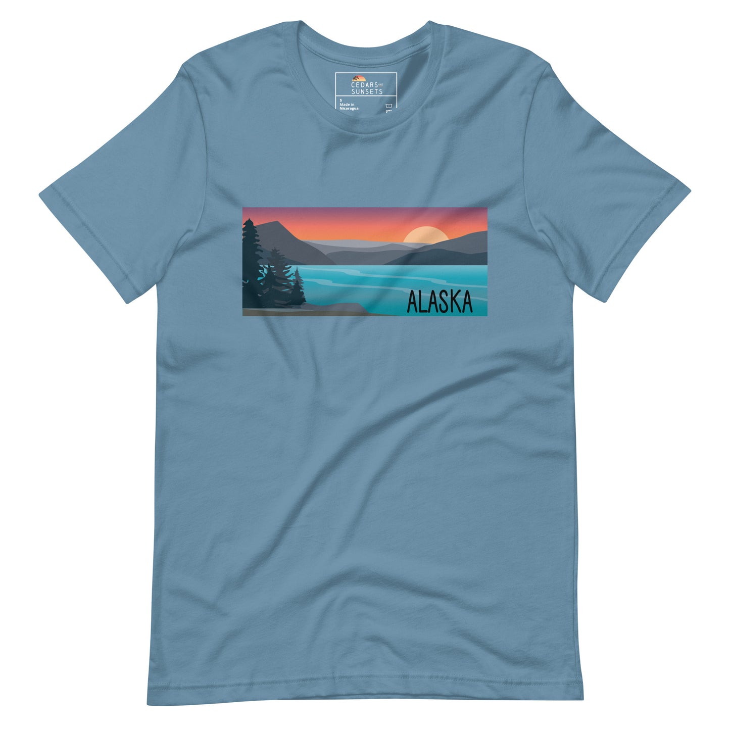 Alaska Sunset Unisex Graphic Tee