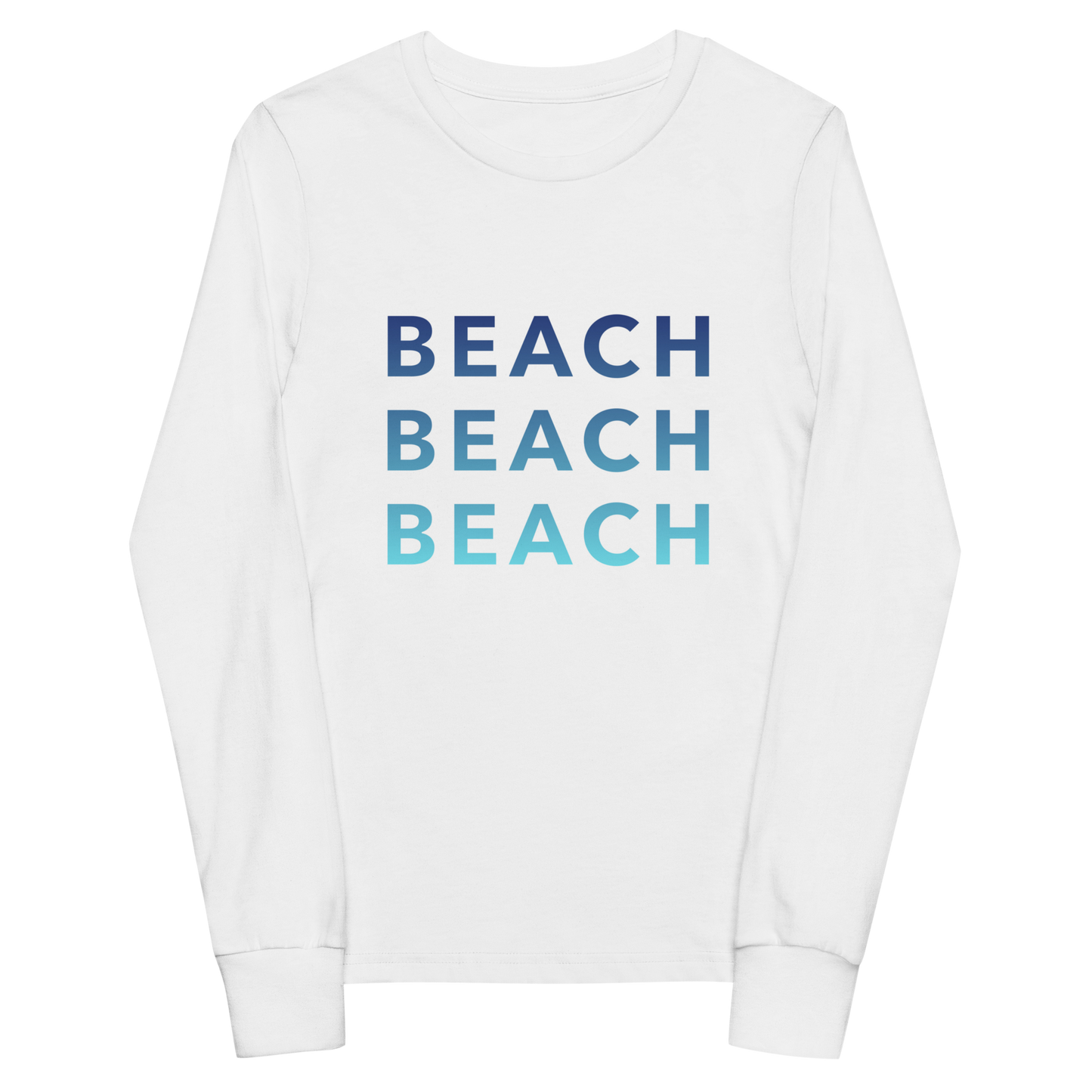 Youth Beach Day Long Sleeve Graphic Tee