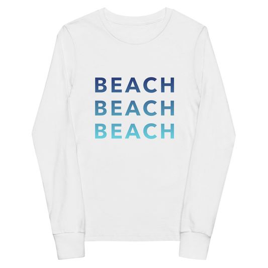 Youth Beach Day Long Sleeve Graphic Tee