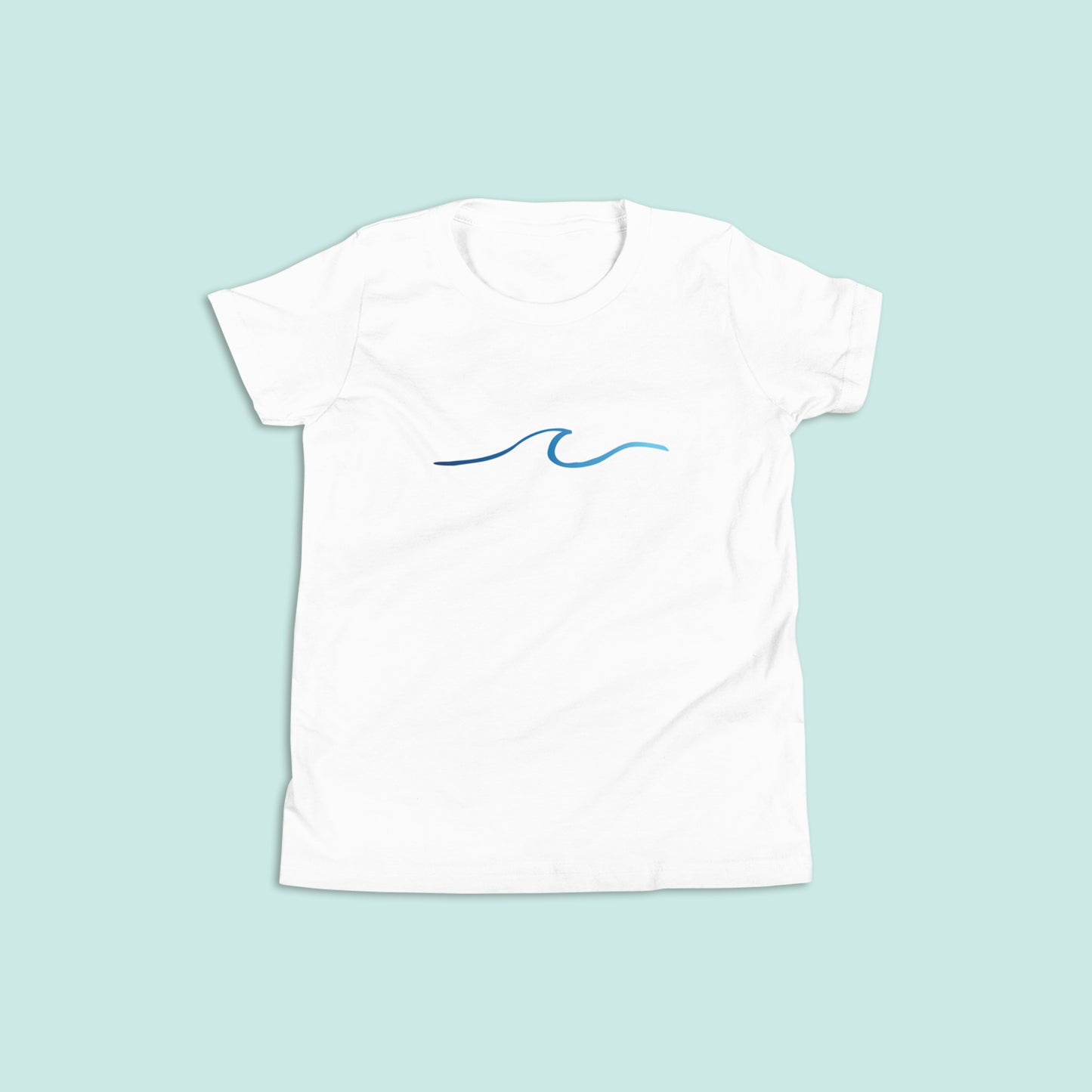 Ombre Wave Youth Graphic Tee