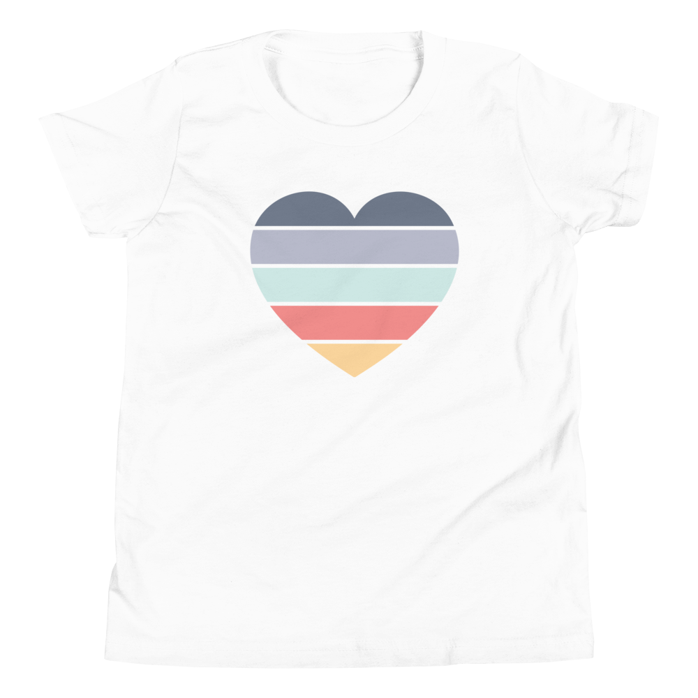 Sunset Heart Youth Graphic Tee