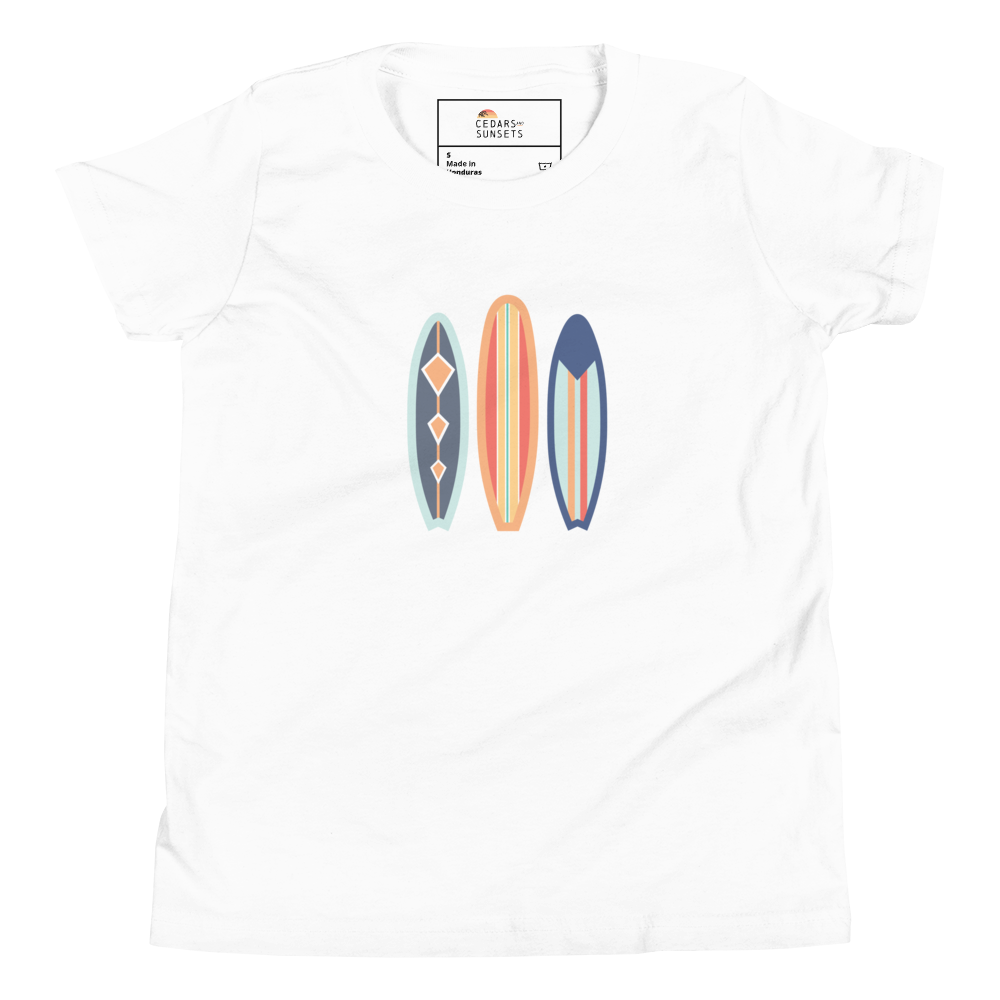 Surf Board Youth Graphic Tee