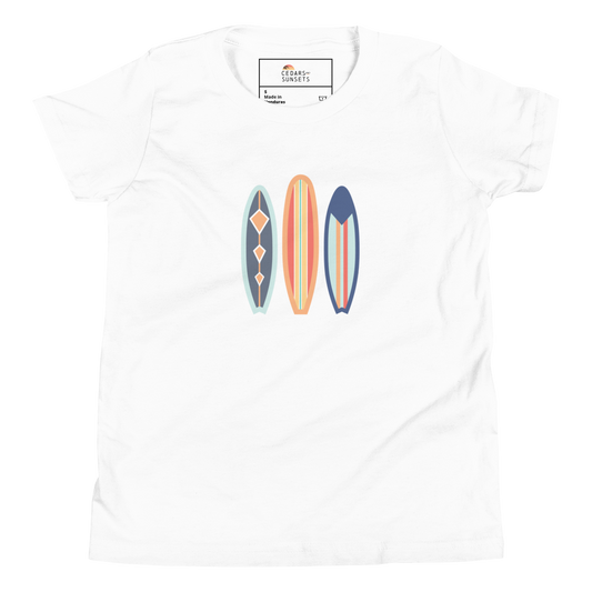 Surf Board Youth Graphic Tee